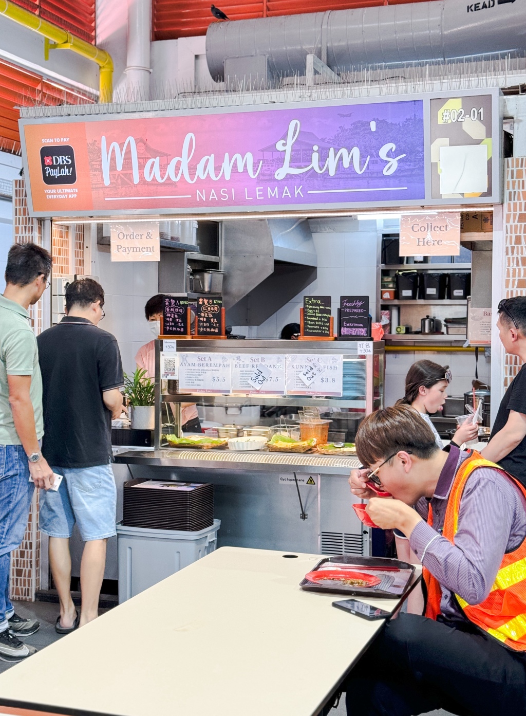 Madam Lim’s Nasi Lemak — Holland Drive Food Centre